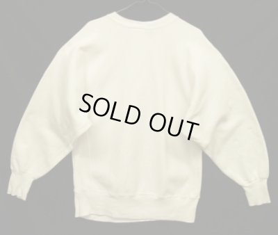 画像4: 80'S CHAMPION "三段プリント" トリコタグ リバースウィーブ ホワイト USA製 (VINTAGE)