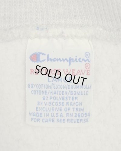 画像2: 90'S CHAMPION "VAIL COLORADO" 刺繍タグ リバースウィーブ グレー USA製 (VINTAGE)