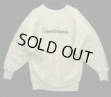 90'S CHAMPION "MERRILL LYNCH" 刺繍タグ リバースウィーブ グレー USA製 (VINTAGE)