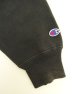 画像4: 90'S CHAMPION 刺繍タグ リバースウィーブ スナップボタン カーディガン ブラック USA製 (VINTAGE) (4)