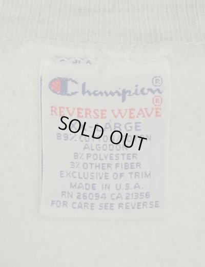 画像2: 90'S CHAMPION "MERRILL LYNCH" 刺繍タグ リバースウィーブ グレー USA製 (VINTAGE)