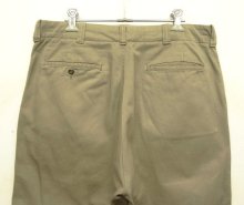 他の写真3: 60'S McNAIR'S "STEVENS TWIST TWILL" ボタンフライ コットン100% チノパンツ カーキ (VINTAGE)