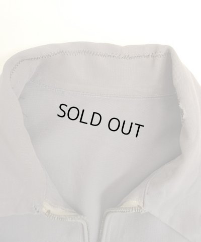 画像5: 50'S UNKNOWN レーヨンギャバジン ドリズラージャケット CROWNジップ ナス紺 (VINTAGE)