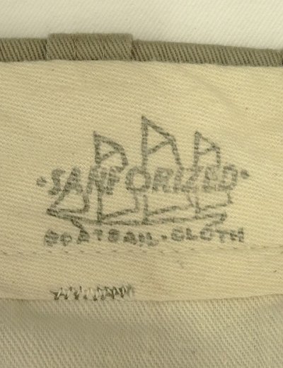 画像3: 60'S McNAIR'S "STEVENS TWIST TWILL" ボタンフライ コットン100% チノパンツ カーキ (VINTAGE)