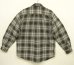 画像3: 90'S J.CREW 旧タグ コットン100% 長袖シャツ オンブレチェック マカオ製 (VINTAGE) (3)
