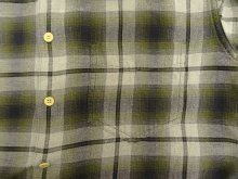 他の写真2: 90'S J.CREW 旧タグ コットン100% 長袖シャツ オンブレチェック マカオ製 (VINTAGE)