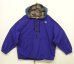 画像1: 90'S GOTCHA ナイロン アノラックパーカー ダークブルー/ブルー USA製 (VINTAGE) (1)