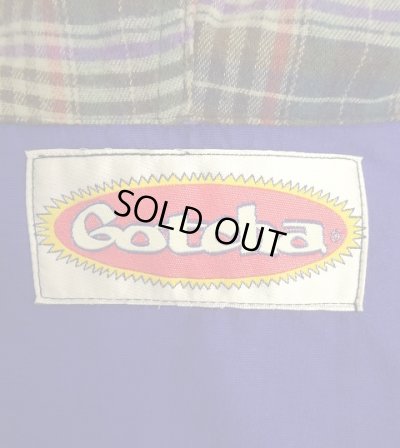 画像2: 90'S GOTCHA ナイロン アノラックパーカー ダークブルー/ブルー USA製 (VINTAGE)