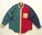 80'S ORVIS シャモアクロス 長袖 BDシャツ クレイジーパターン USA製 (VINTAGE)