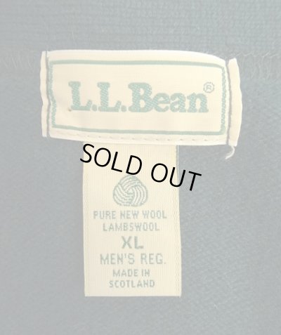 画像2: 90'S LL Bean ラムウール フリーダムスリーブ カーディガン スコットランド製 (VINTAGE)