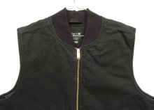 他の写真1: CARHARTT 裏地キルティング ダックベスト ブラック (USED)