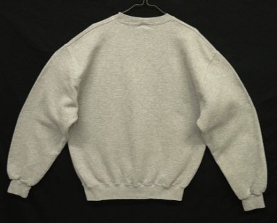画像4: 90'S RUSSELL ATHLETIC 前Vガゼット付き クルーネック スウェットシャツ ヘザーグレー メキシコ製 (VINTAGE)