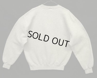 画像4: 90'S RUSSELL ATHLETIC 前Vガゼット付き クルーネック スウェットシャツ ヘザーグレー メキシコ製 (VINTAGE)