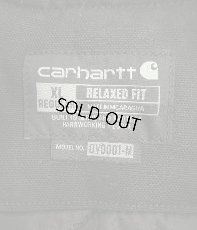 画像2: CARHARTT 裏地キルティング ダックベスト ブラック (USED)
