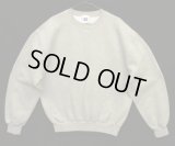 90'S RUSSELL ATHLETIC 前Vガゼット付き クルーネック スウェットシャツ ヘザーグレー メキシコ製 (VINTAGE)