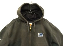 他の写真1: CARHARTT 裏地サーマル ダブルフェイスパーカー フェードブラック 企業物 (VINTAGE)