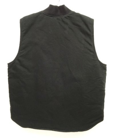 画像4: CARHARTT 裏地キルティング ダックベスト ブラック (USED)