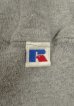 画像3: 90'S RUSSELL ATHLETIC 前Vガゼット付き クルーネック スウェットシャツ ヘザーグレー メキシコ製 (VINTAGE) (3)