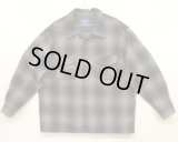 90'S PENDLETON "BOARD SHIRT" ウール オープンカラーシャツ オンブレチェック (VINTAGE)