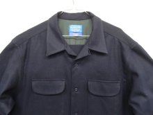 他の写真1: 90'S PENDLETON "BOARD SHIRT" ウール オープンカラーシャツ ネイビー (MINT CONDITION)