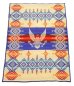 画像3: PENDLETON "BEAVER STATE" 大判 ウールラグ ネイティブ柄 203cm x 155cm USA製 (VINTAGE) (3)