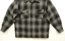 他の写真3: 90'S PENDLETON "BOARD SHIRT" ウール オープンカラーシャツ オンブレチェック (VINTAGE)