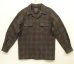 画像1: 00'S PENDLETON "BOARD SHIRT" ウール オープンカラーシャツ オンブレチェック (MINT CONDITION) (1)