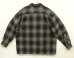 画像3: 90'S PENDLETON "BOARD SHIRT" ウール オープンカラーシャツ オンブレチェック (VINTAGE) (3)