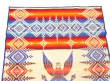 他の写真1: PENDLETON "BEAVER STATE" 大判 ウールラグ ネイティブ柄 203cm x 155cm USA製 (VINTAGE)