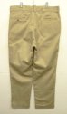 画像6: 60'S LL Bean "DICKIES製" 筆記体タグ 裏地シャモアクロス ワークパンツ ベージュ TALONアルミジップ USA製 (VINTAGE) (6)