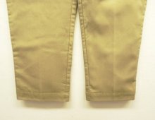 他の写真2: 60'S LL Bean "DICKIES製" 筆記体タグ 裏地シャモアクロス ワークパンツ ベージュ TALONアルミジップ USA製 (VINTAGE)