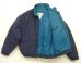 画像3: 90'S LL Bean 中綿入り ナイロン バギーズジャケット ネイビー (VINTAGE) (3)