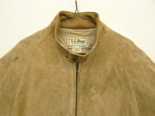 他の写真1: 80'S LL Bean 中綿入り レザー ドリズラージャケット タン TALONジップ USA製 (VINTAGE)