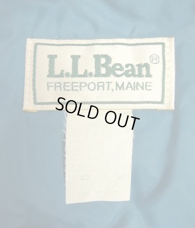 画像2: 90'S LL Bean 中綿入り ナイロン バギーズジャケット ネイビー (VINTAGE)