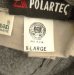 画像11: 90'S LL Bean "POLARTEC" 筆記体ロゴ 耳当て付き フリース ロングビルキャップ グレー USA製 (VINTAGE) (11)