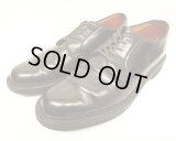 80'S LL Bean クレープソール レザー ポストマンシューズ バーガンディ USA製 (VINTAGE)