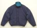 画像1: 90'S LL Bean 中綿入り ナイロン バギーズジャケット ネイビー (VINTAGE) (1)