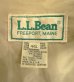 画像2: 80'S LL Bean 中綿入り レザー ドリズラージャケット タン TALONジップ USA製 (VINTAGE) (2)