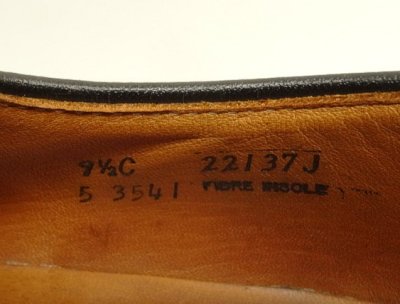 画像2: 80'S LL Bean クレープソール レザー ポストマンシューズ バーガンディ USA製 (VINTAGE)