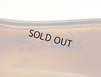 画像2: 80'S LL Bean クレープソール レザー ポストマンシューズ バーガンディ USA製 (VINTAGE)