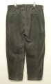 画像3: 90'S RALPH LAUREN "ANDREW PANT" ツープリーツ 太畝 コーデュロイパンツ チャコール (VINTAGE) (3)