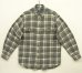 画像1: 90'S RALPH LAUREN "WHITFIELD" フランネル 長袖 ワークシャツ チェック柄 (VINTAGE) (1)