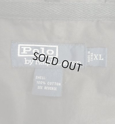 画像2: 90'S RALPH LAUREN コットン デッキパーカー ririダブルジップ ネイビー (VINTAGE)