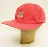 90'S RALPH LAUREN "POLO CHINO" ベースボールキャップ レッド USA製 (VINTAGE)