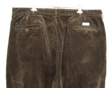 他の写真3: 90'S RALPH LAUREN "ANDREW PANT" ツープリーツ 太畝 コーデュロイパンツ ダークブラウン (VINTAGE)