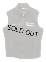 EDDIE BAUER x GOODWILL フルジップ フリースベスト ブラック (USED)