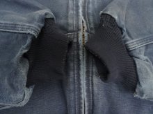 他の写真2: CARHARTT "ACTIVE JACKET" 裏地キルティング ダックジャケット フェードネイビー USA製 (VINTAGE)