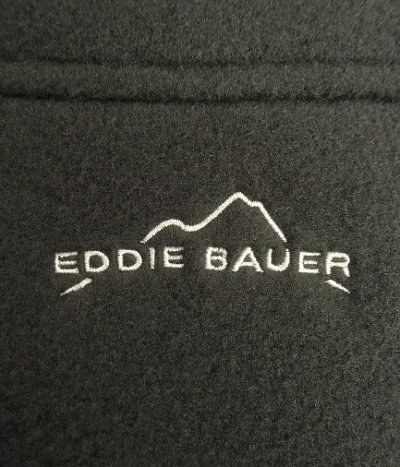 画像4: EDDIE BAUER x FS INVESTMENTS フルジップ フリースベスト ブラック (NEW)