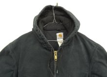 他の写真1: CARHARTT "ACTIVE JACKET" 裏地キルティング ダックジャケット ブラック USA製 (VINTAGE)