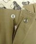画像3: BEN DAVIS トップスナップボタン フリスコパンツ ベージュ USA製 (DEADSTOCK) (3)